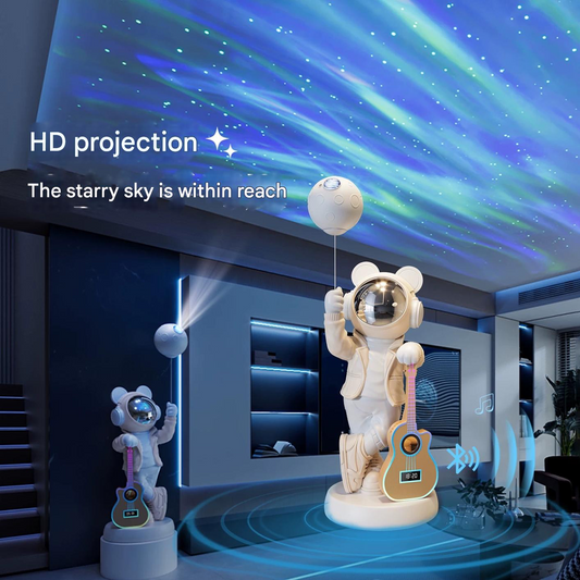 Galaxy Projector Astronaut Bear