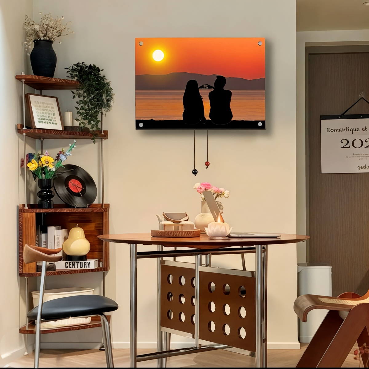 Sunset Vibe Wall Lamp – No Drill, Pure Ambience