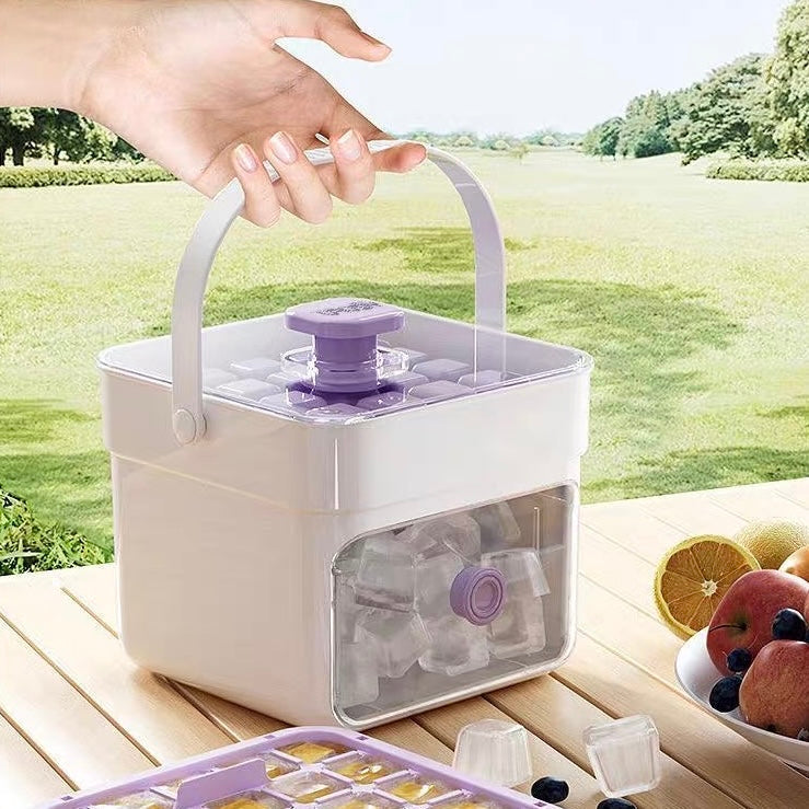 Press & Pop Ice Cube Tray