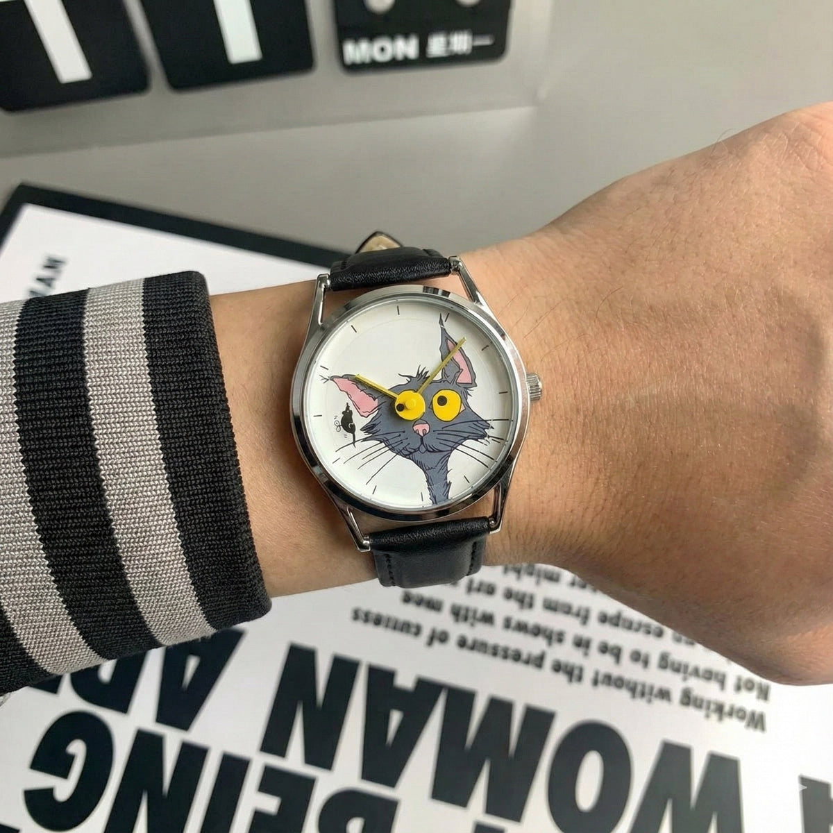 Cute Rat-Mouse Duo Wristwatch