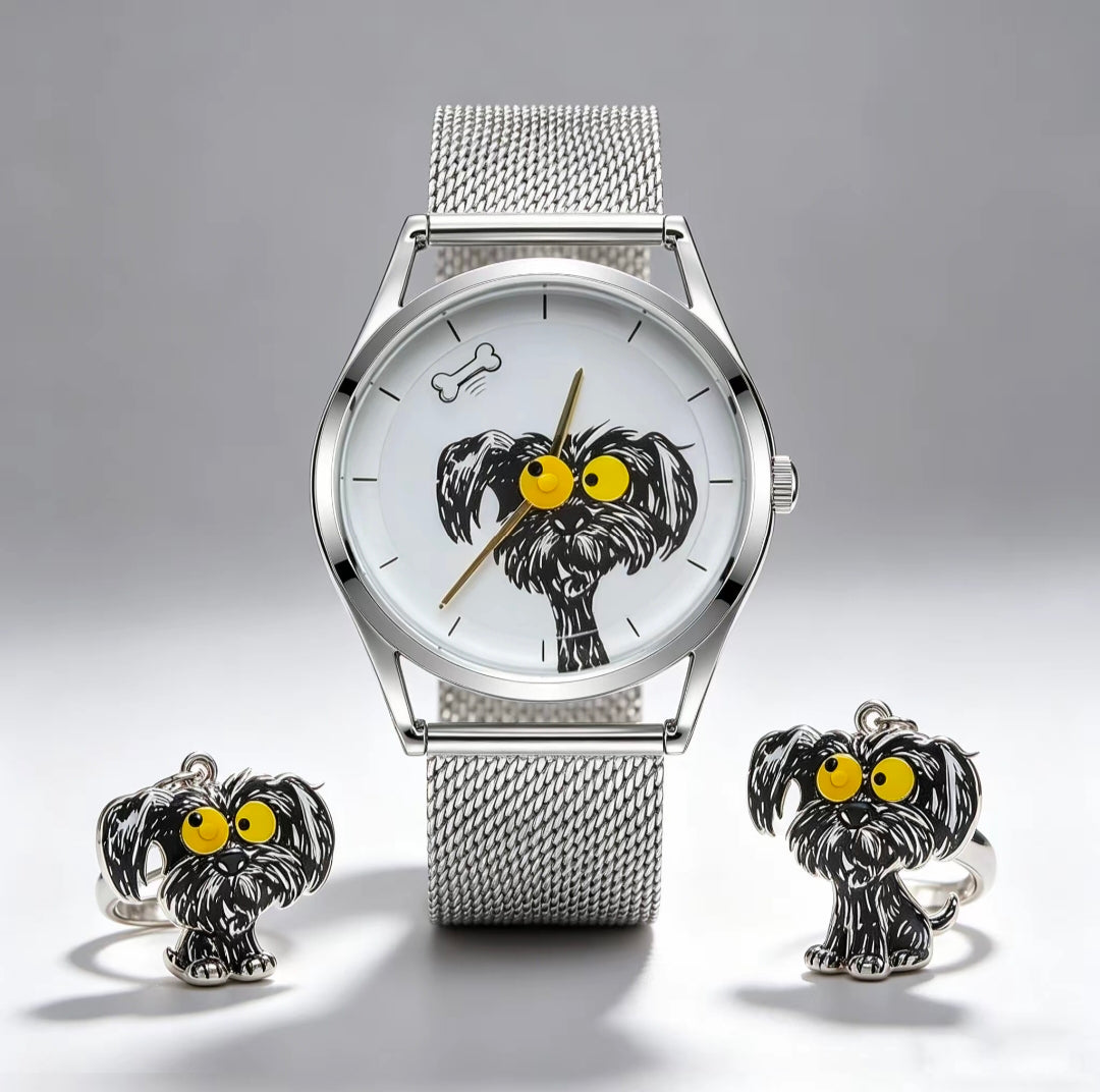 Minimalist Messy Puppy Waterproof Watch
