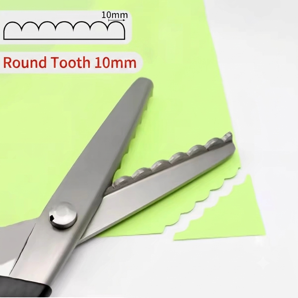 Pinking Shears β Zigzag Edge Fabric Scissors