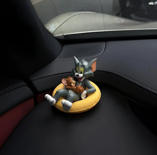 Tom & Jerry Cozy Ride Car Ornament