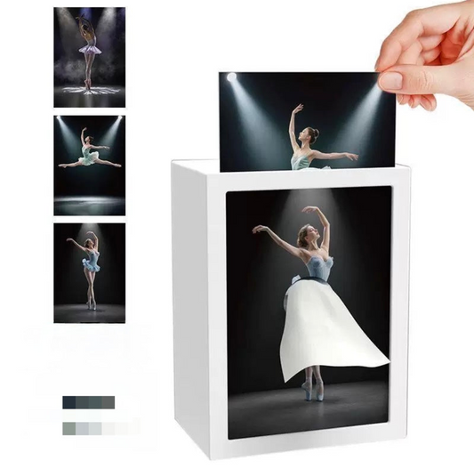 3D Ballerina Tissue
Box - Dancing Girl
Dress Changes with Every Tissue Pull